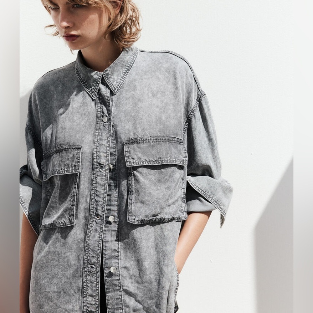 Oversized Button Down Shirt